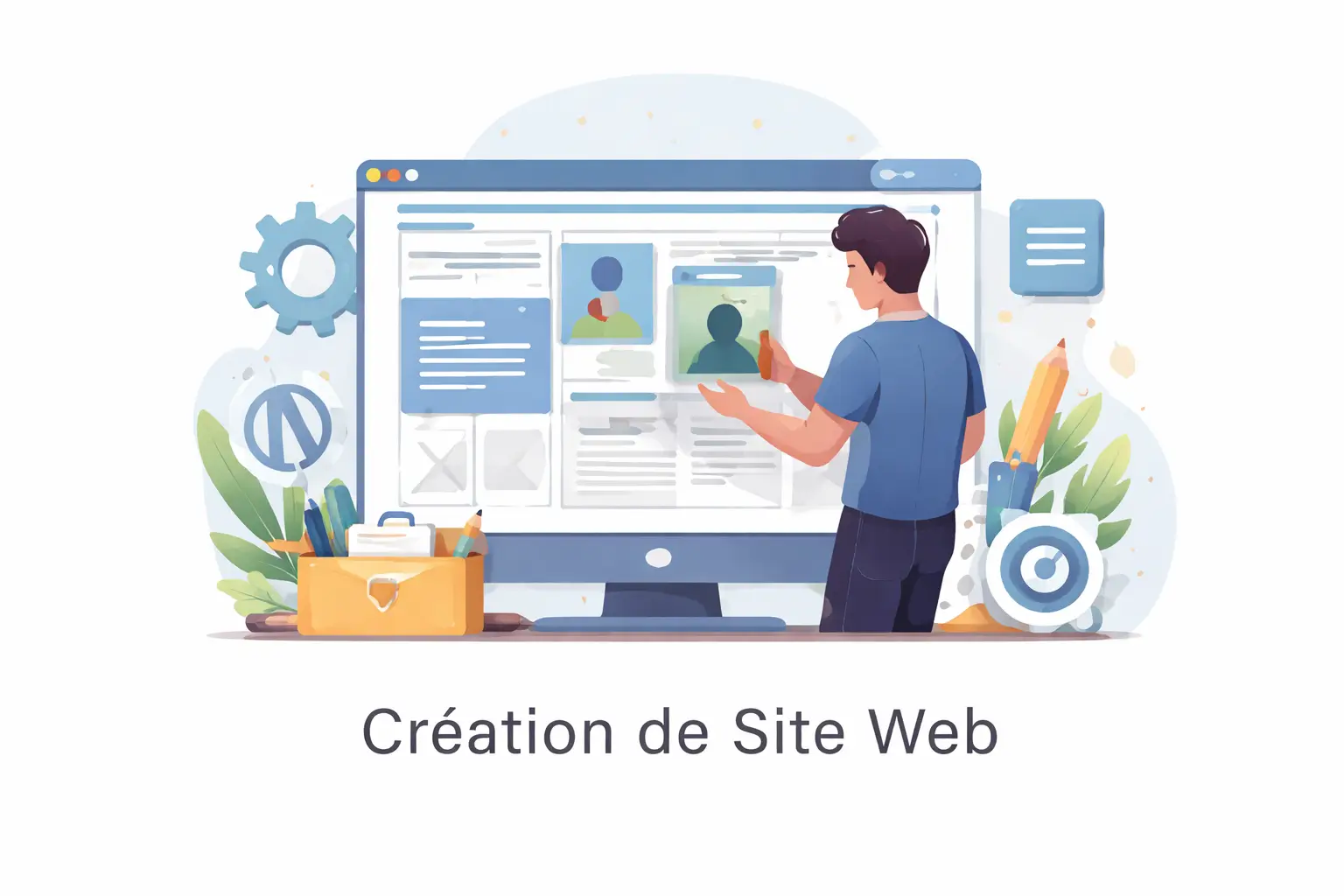 création de site web